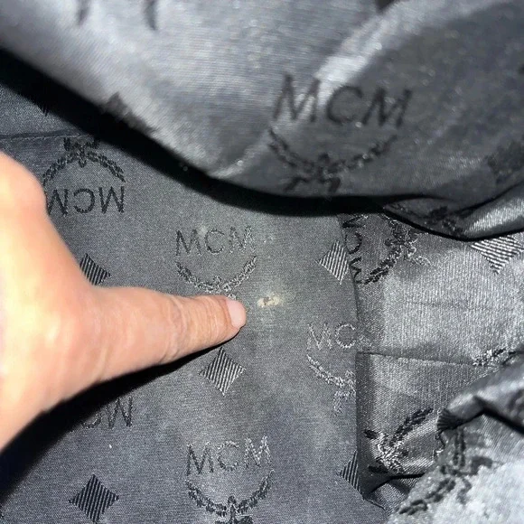 MCM Black Drawstring Bag - Picture 14 of 16